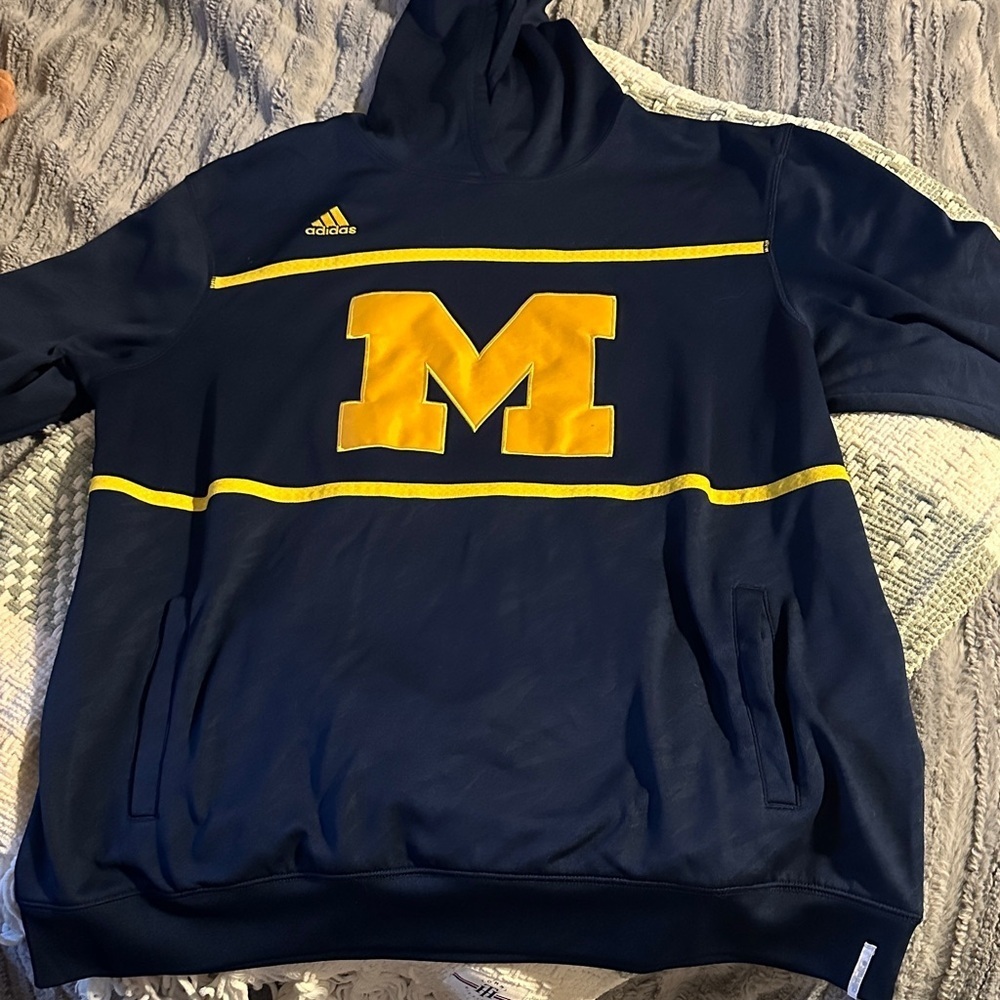 Men’s Michigan adidas hoodie